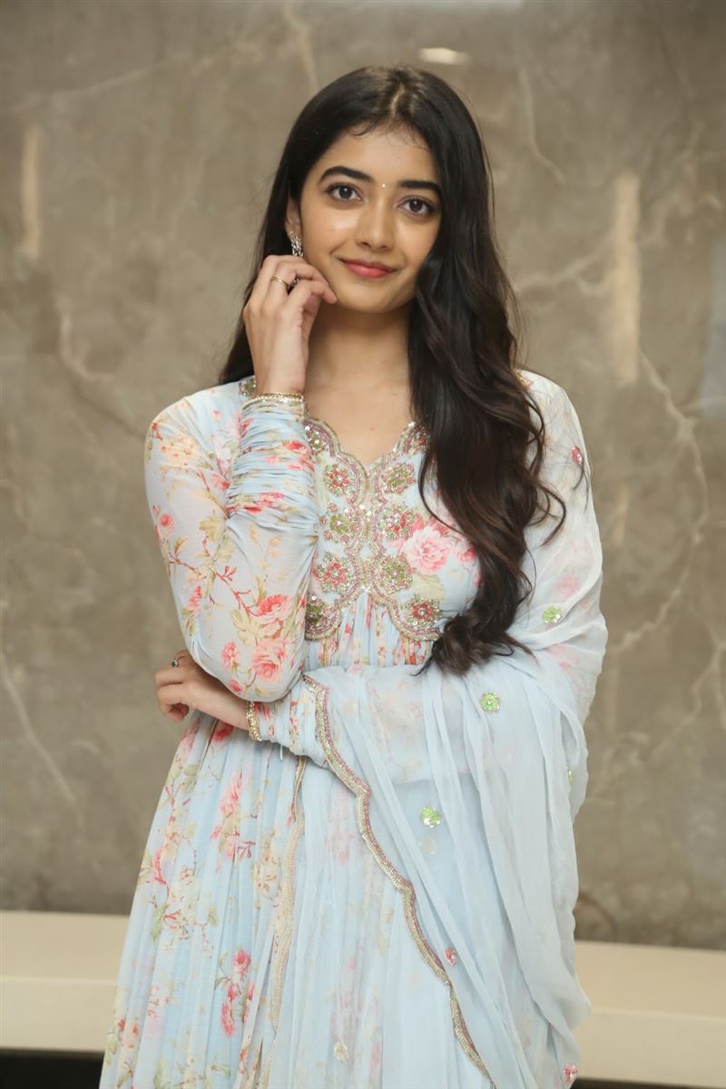 Telugu Actress Preethi Pagadala at Pathangi Movie Teaser Launch